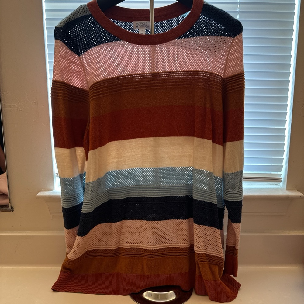 Market & Spruce Multicolor Knit Top